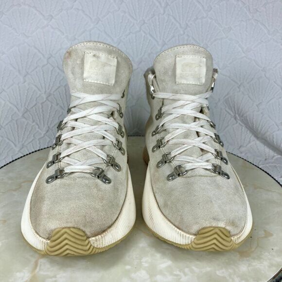 Sorel Out N About™ III Conquest Winter Ankle Bootie White Casual Outdoor Boots - Picture 3 of 12